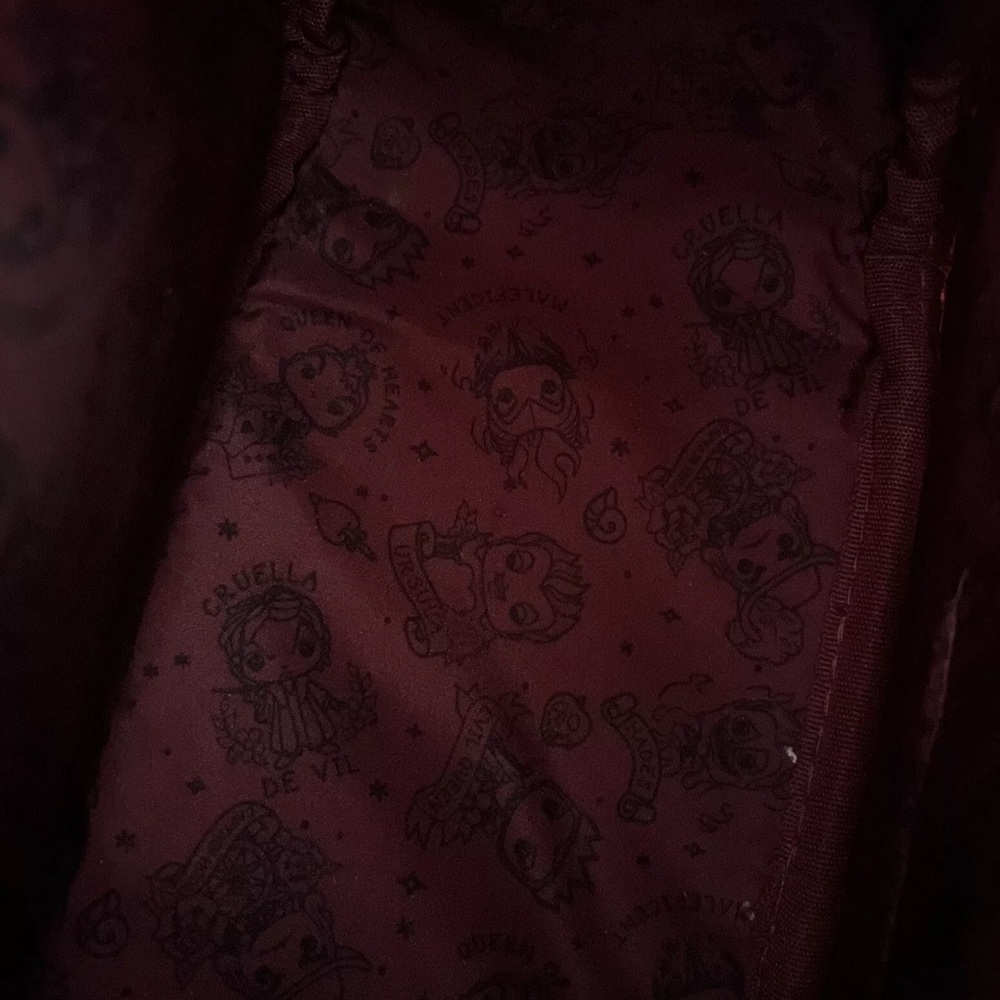 Disney Pop! by Loungefly Villains Tattoo Art Purse - Picture 10 of 10